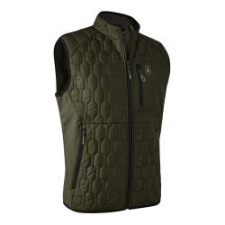 Gilet Deerhunter Mossdale Quilted Forest green