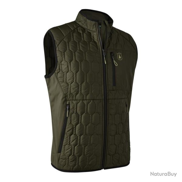Gilet Deerhunter Mossdale Quilted Forest green
