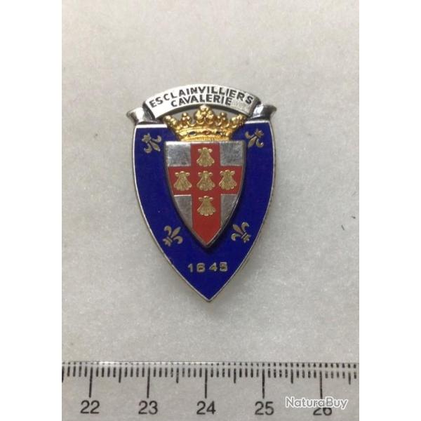 FRANCE ABC ARME BLIND�E CAVALERIE- insigne 3� R�giment de Cuirassiers