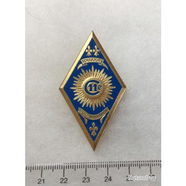 FRANCE ABC ARME BLIND�E CAVALERIE- insigne 11� R�giment de Cuirassiers