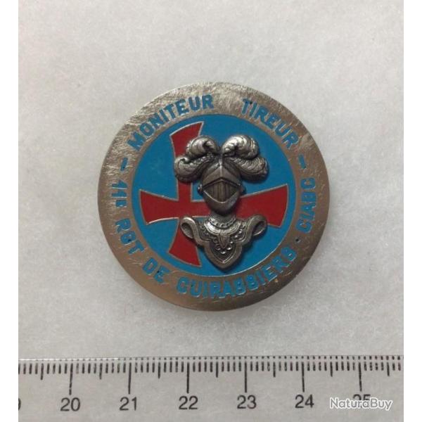 FRANCE ABC ARME BLIND�E CAVALERIE 11� R�gt Cuirassiers,  Moniteur Tireur