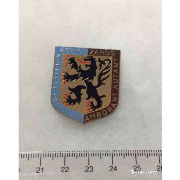 FRANCE ABC ARME BLIND�E CAVALERIE - insigne  2� R�giment  de Hussards �d. Atlas