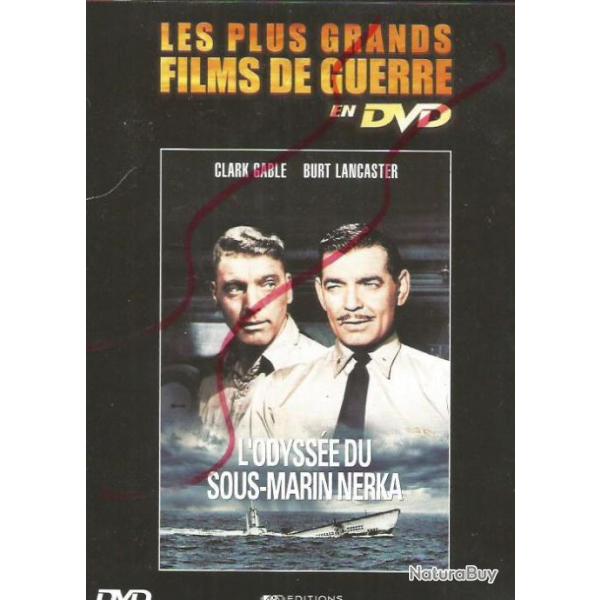 l'odyss�e du sous-marin nerka de robert wise,  us navy. clark gable et burt lancaster 1958, dvd