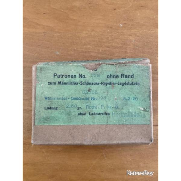 Bote vide DWM pour cartouches 8,2x56