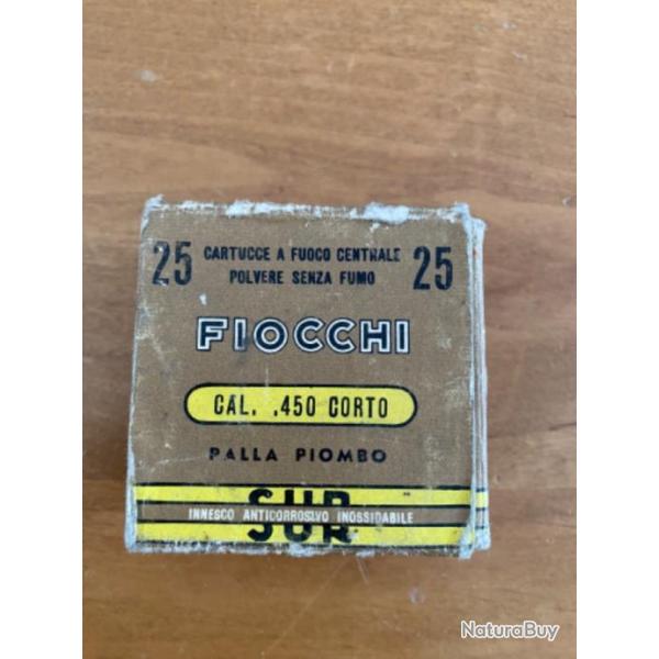 Bote vide Fiocchi pour 25 cartouches calibre 450 court