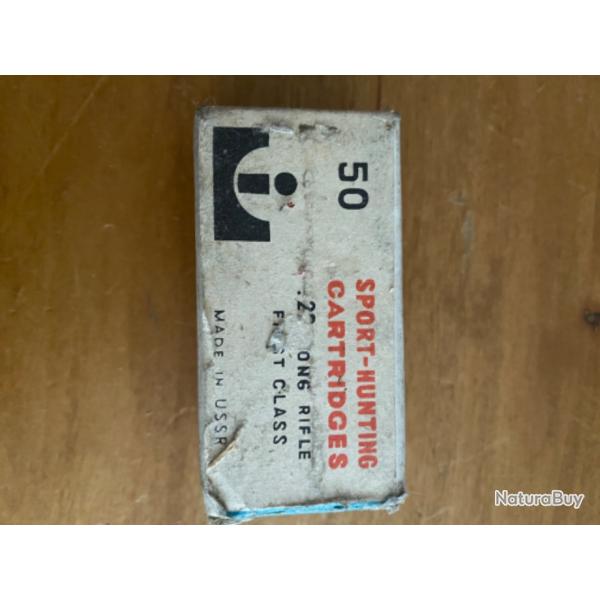 Bote vide russe VOSTOK pour 50 cartouches 22lr