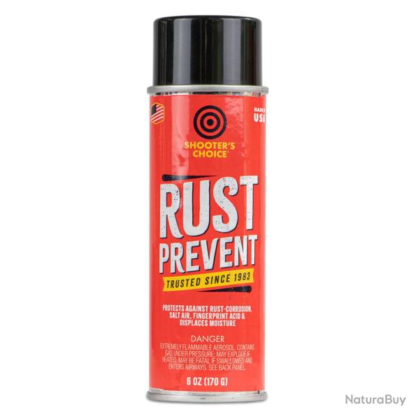 RUST PREVENT CORROSION INHIBITOR Shooter's Choice- 170g Protection