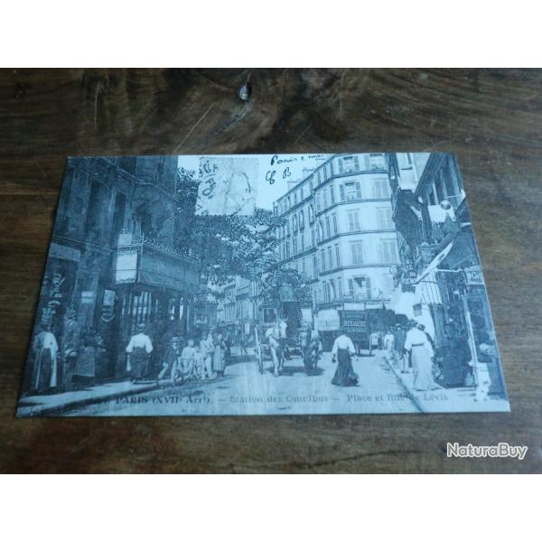 cp paris XVIIIe arrt    place et rue l�vis