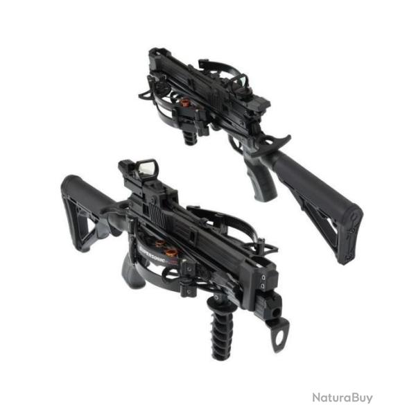 NOUVEAUT - KIT PISTOLET ARBALTE X-BOW FMA SUPERSONIC REV TACTICAL XL M4 120 LBS - 400 FPS