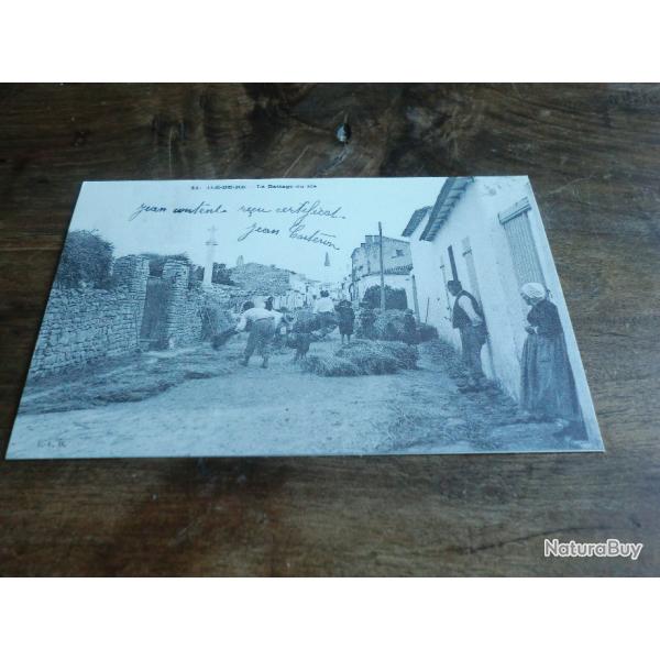 cp ile de r� battage du bl�