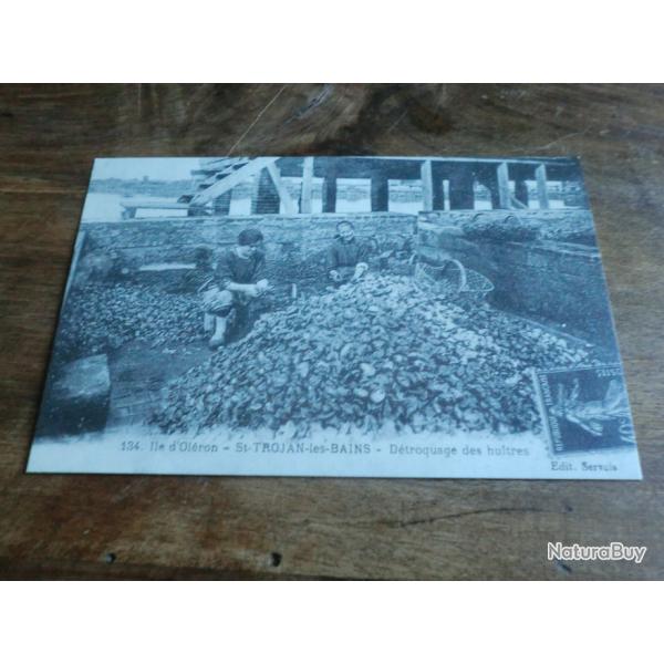 cp ile d ol�ron st trojan les bains d�troquage des huitres