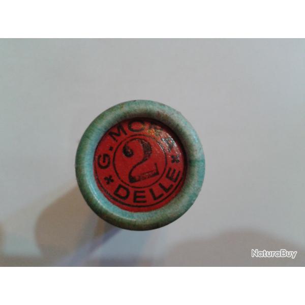 Ancienne cartouche carton MGM Calibre 12 - Armurerie G. MONA  Delle