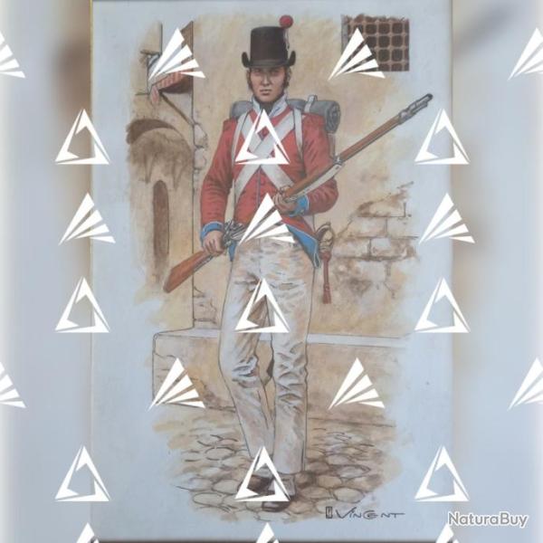 Dessin Original de Florent Vincent  Fusilier de la legion