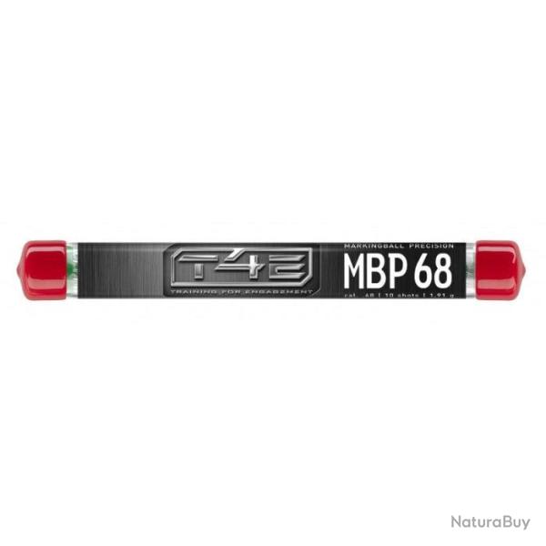 Billes peinture precision T4E - Par 10 - Vert / 68