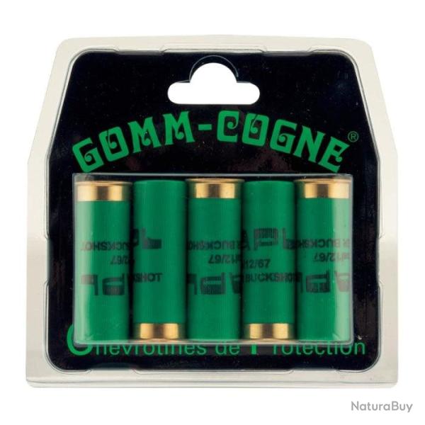 Cartouches de chevrotines caoutchouc Sapl gomm-cogne - 16/67