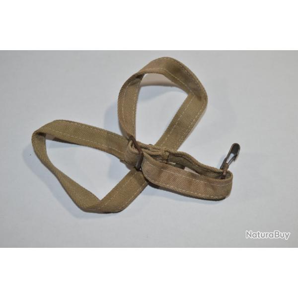 Jugulaire pour Chapeau / Casque Afrique Militaire Allemand Franais  identifier  (1A)