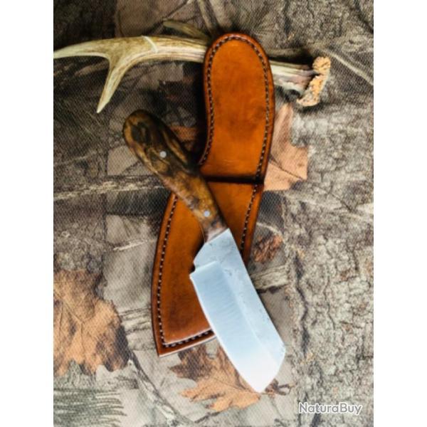 couteau artisanal � d�pecer nordique " nessmuk "