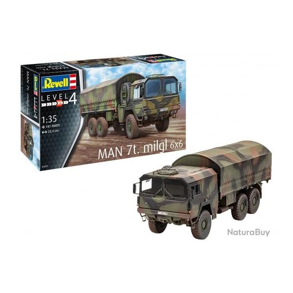 Maquette � monter - Man 7t milgl 6x6 1/35 | Revell (0000 3381)