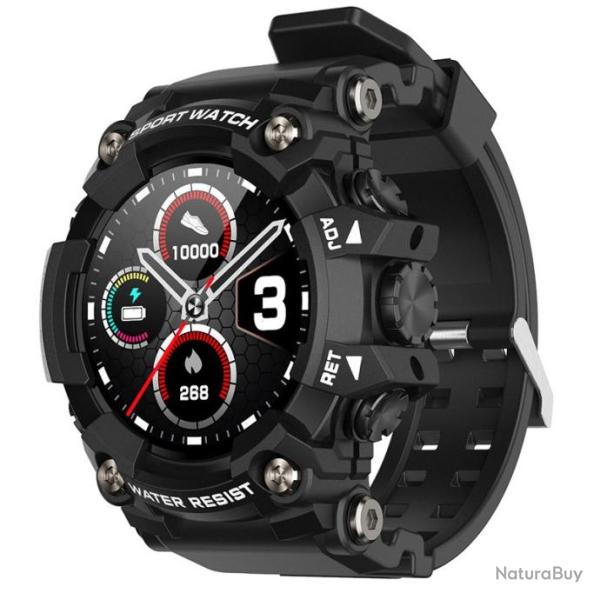 Montre connect�e pour hommes Etanche Mesure de la pression art�rielle Ext�rieur pour iOS et Android