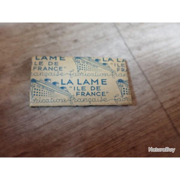 Lame de rasoir ILE DE FRANCE