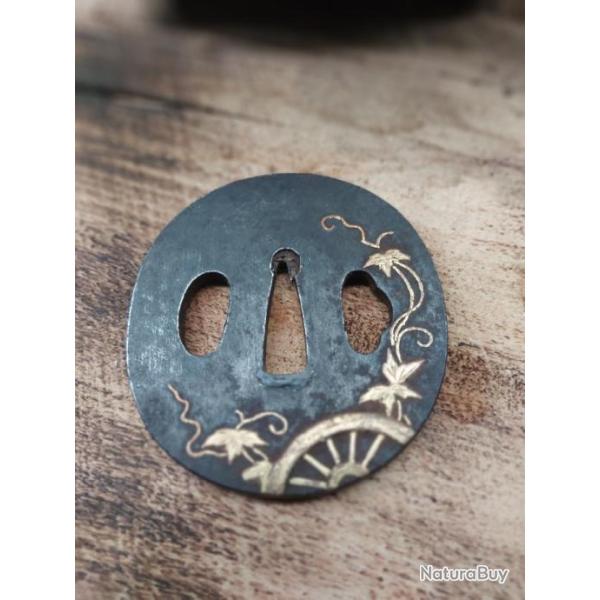 Tsuba �poque edo sign�e