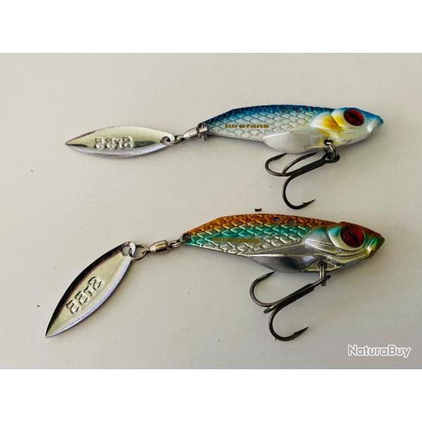 Leurre Lame Lurefans Sr55 Tail Spinner - 5.5Cm ( Etat Neuf ) X2