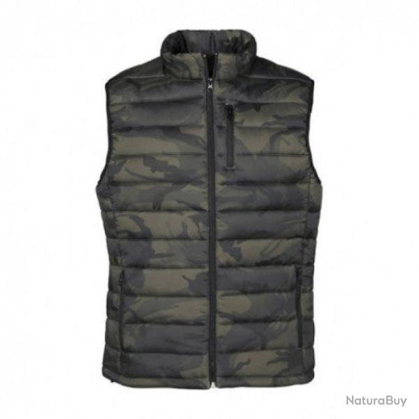Gilet matelass� Idaho Trekking Camo kaki