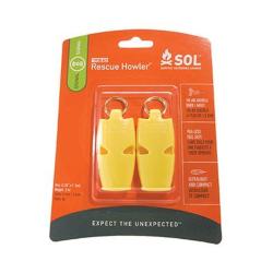 Kit de 2 sifflets de survie SOL