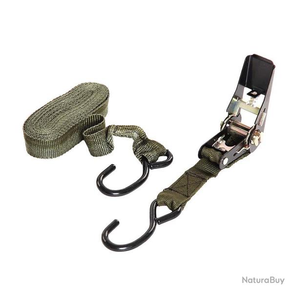 Sangle d'amarrage 4,5m kaki