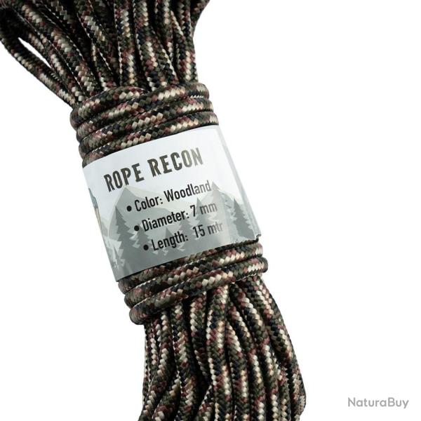 Corde 7mm Recon Nylon 15m