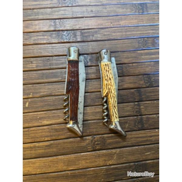 DUO DE COUTEAUX LAGUIOLE VINTAGE