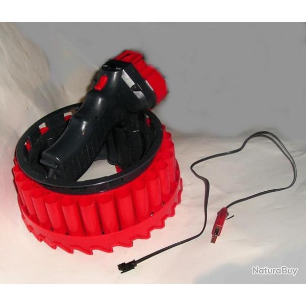 ROUE R�VOLVER ELECTRIQUE AIRSOFT FL�CHETTES MOUSSE