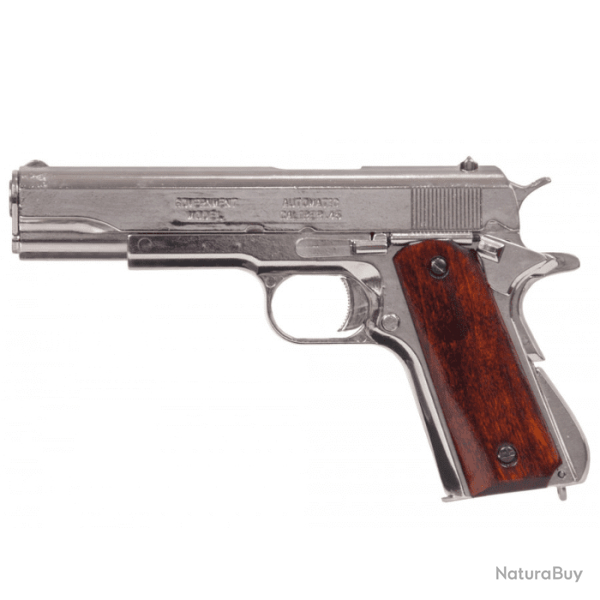 Colt 45 Mod 1911 Chrome DENIX - Enti�rement d�montable