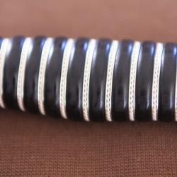 Filigrane surli&eacute; argent&eacute;