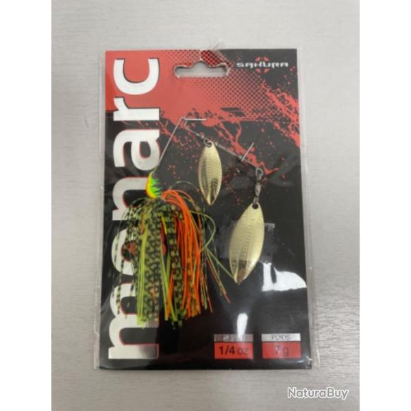 !! LEURRE SAKURA SPINNERBAIT MONARC MDW07