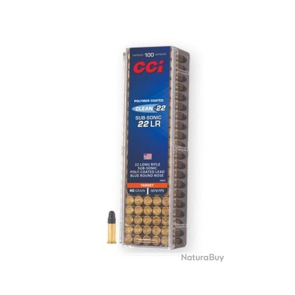 Munition CCI Cal.22LR SUBSONIC TARGET 40gr