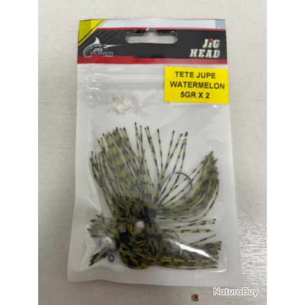 !! T�TE PLOMB�E JUPE WATERMELON 5gr