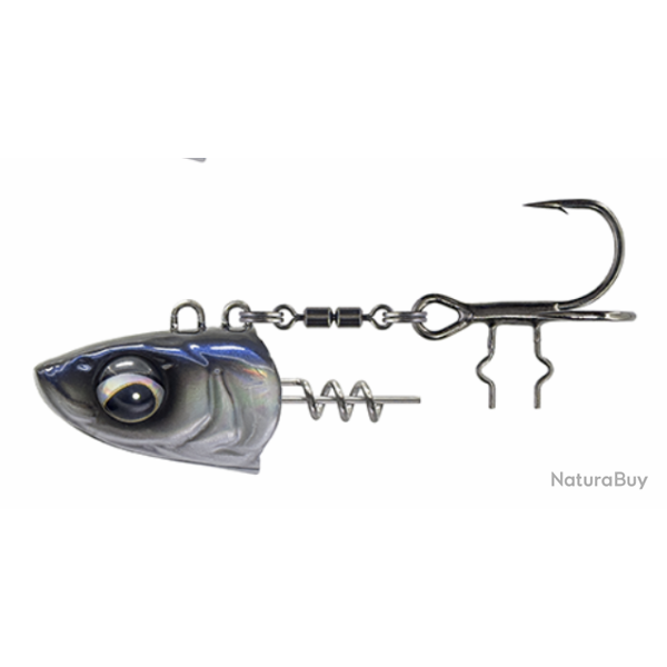 Monture Plombe Savage Gear Monster Vertical Heads 150g 2/0 A l'unit Whitefish