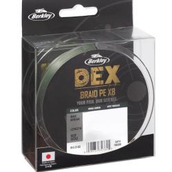 Tresse Berkley Dex Braid X8 Moss Green 150m 150m 0,10mm 7,9kg Moss Green