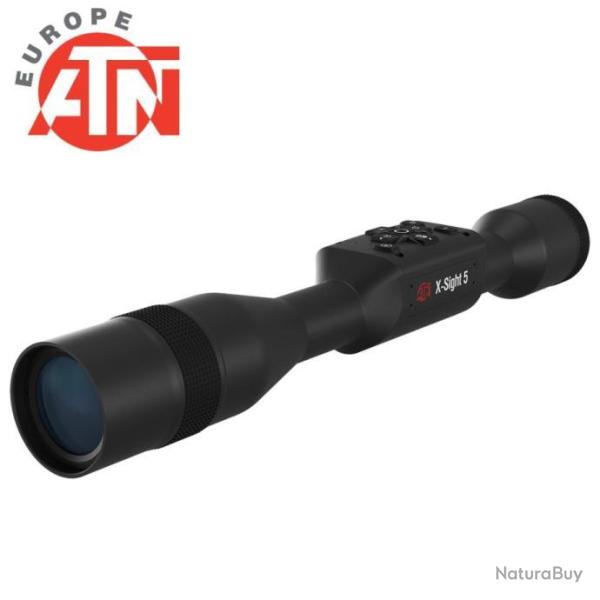 ATN X-Sight 5 5-25x Lunette de vis�e pour la chasse avec Vision Nocturne