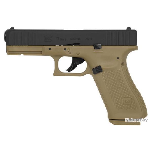 Pistolet Glock 17 Gen 5 BB 4.5 mm Edition Limit� Color Umarex BLACK COYOTE