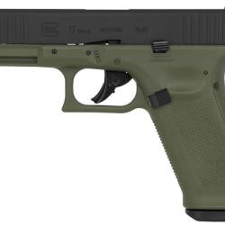 Pistolet Glock 17 Gen 5 BB 4.5 mm Edition Limit&eacute; Color Umarex BLACK BATTLEFIELD GREEN