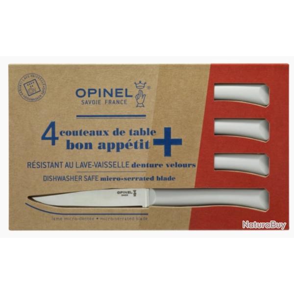 Coffret de 4 couteaux Opinel  de table Bon App�tit + /  Nuage