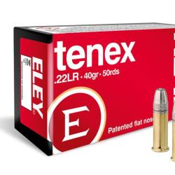 Cartouches ELEY Tenex 40gr Cal. 22LR - Boite de 50 unit&eacute;s