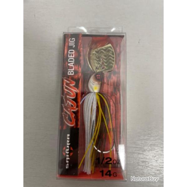!! LEURRE SAKURA CAJUN BLADED JIG 14gr JC15
