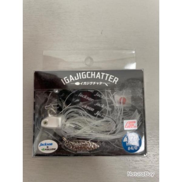 !! LEURRE JACKSON IGA JIG CHATTER 14gr CWT