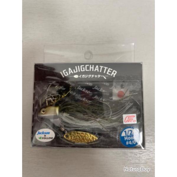 !! LEURRE JACKSON IGA JIG CHATTER 14gr AYU