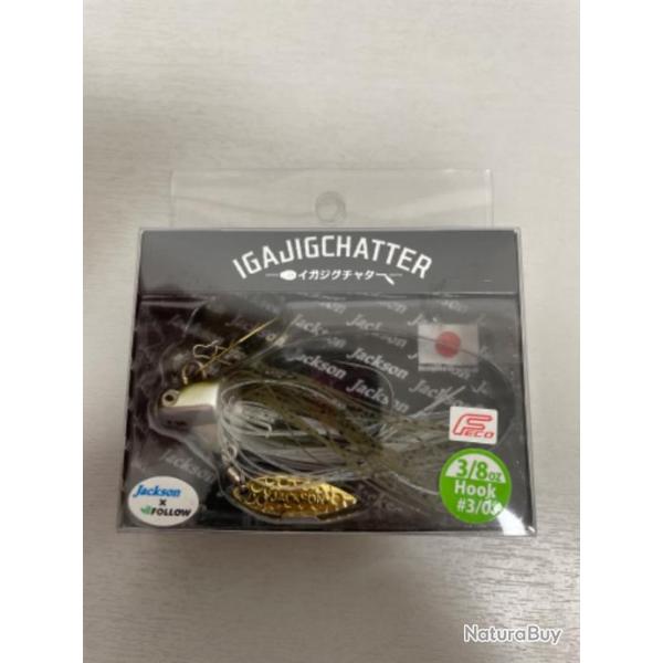 !! LEURRE JACKSON IGA JIG CHATTER 10gr AYU