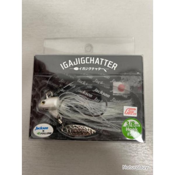 !! LEURRE JACKSON IGA JIG CHATTER 10gr CWT