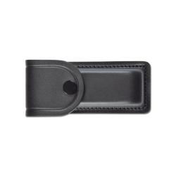 Etui Pielcu Cuir Moul&eacute; Doubl&eacute; - Noir / 135x58x20 mm